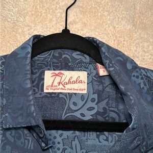 Kahala Blue Hawaiian Shirt